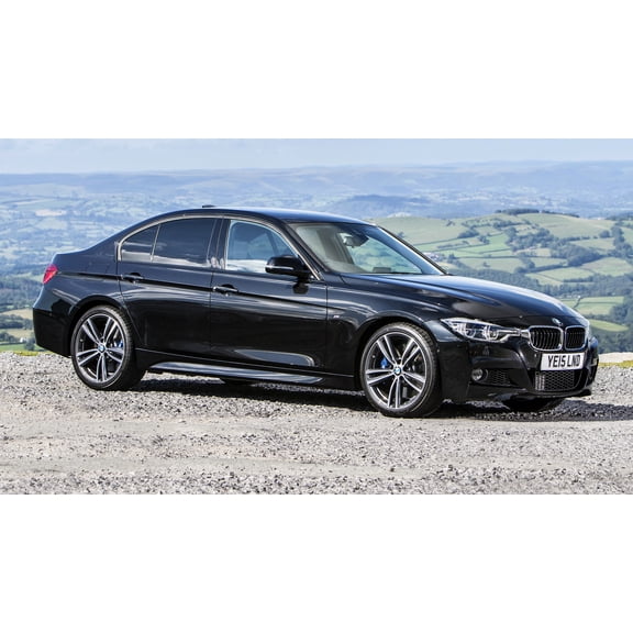 2015 BMW 3 Series M Sport UK - 12x18 Inch Laminated Poster - Stunning Detail and Bold Colors