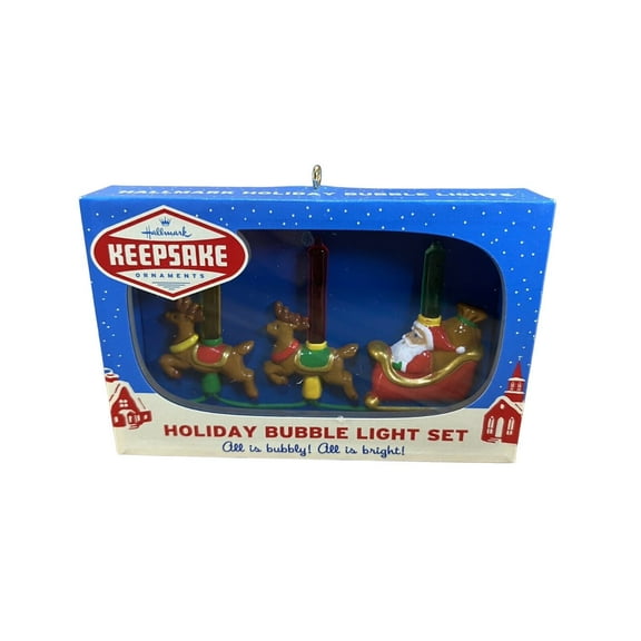 2015 Bubble Light (Keepsake Ornaments) Hallmark Keepsake Christmas Tree Ornament - QGO1579