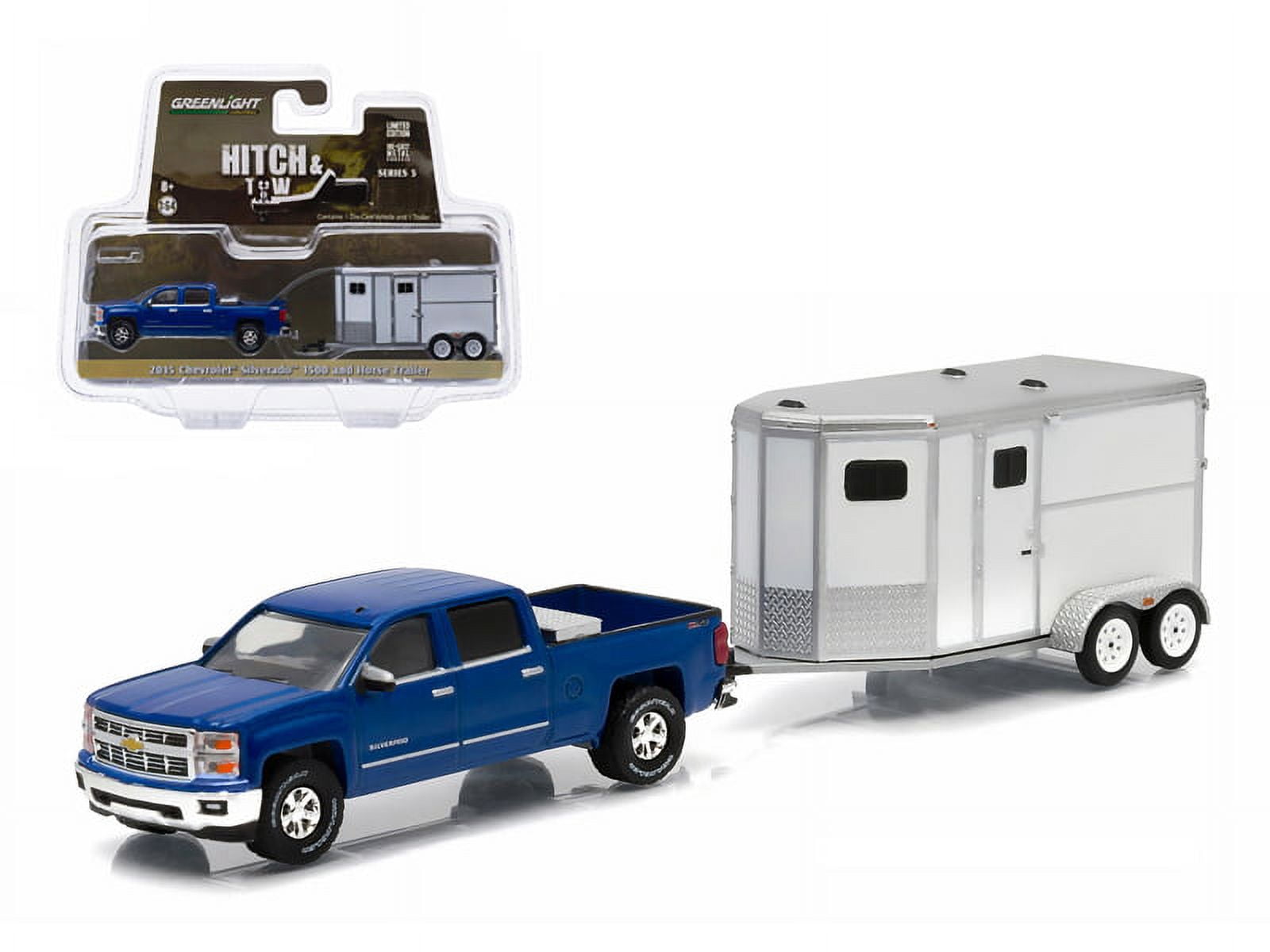 Greenlight 29903 – Chevrolet Silverado 2015 1:64 Arancione Con Attrezzatura Holmatro