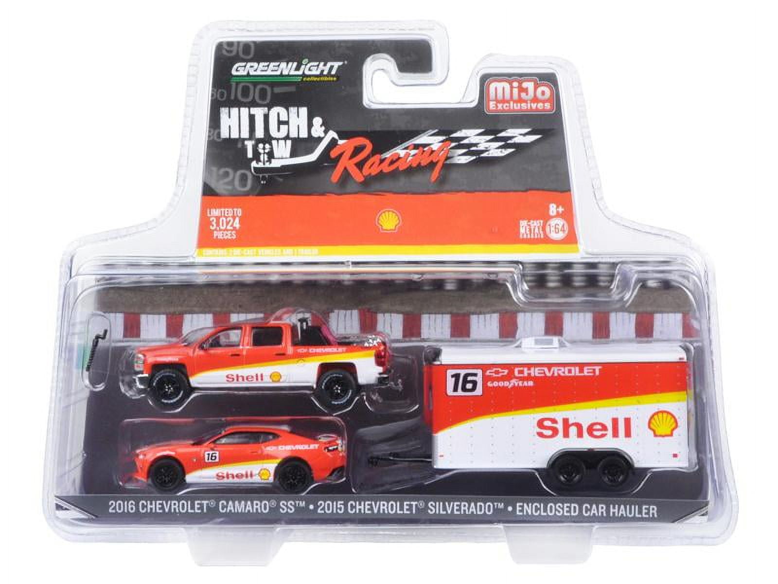 2015 Chevrolet Silverado Pickup Truck and 2016 Camaro with Car