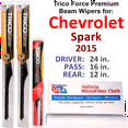 thumbnail image 1 of 2015 Chevrolet Spark Performance Beam Wipers (Set of 3) w/Rear Wiper, 1 of 3
