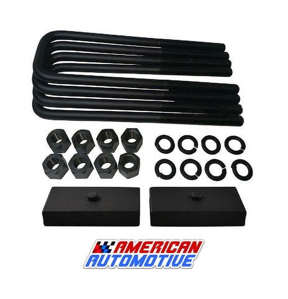 3" Rear Leveling Lift Kit – Toyota Tundra 1999-2019 2WD/4WD – Blocks + U-Bolts – BRA116126KE20