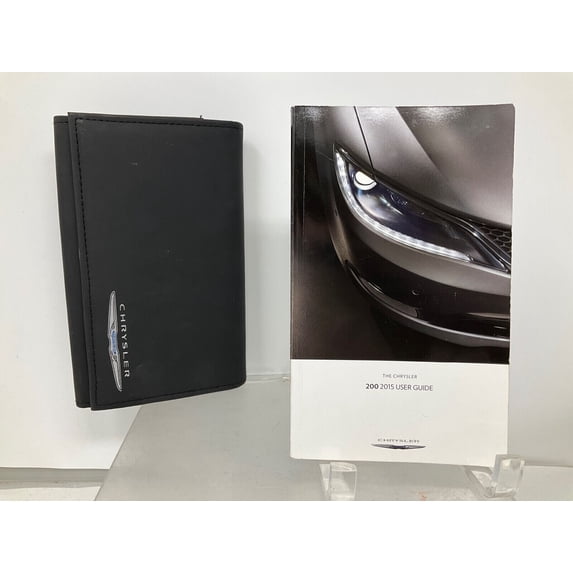 2015 Chrysler 200 Owners Manual Handbook with Case OEM H04B56008