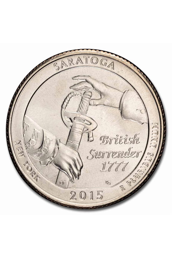 2015-D ATB Quarter Saratoga National Historical Park BU