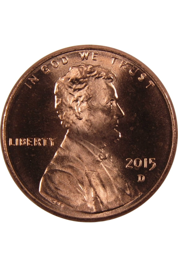 2015 D Lincoln Shield Cent BU Uncirculated Penny 1c Coin