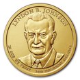 thumbnail image 1 of 2015-D Lyndon Johnson Presidential Dollar BU, 1 of 2