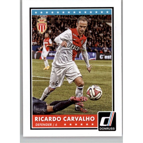 2015 DONRUSS #19 RICARDO CARVALHO AS MONACO
