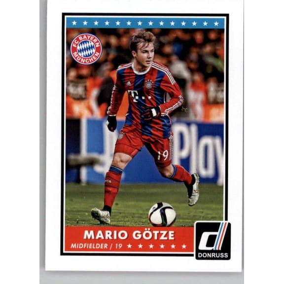 2015 DONRUSS #46 MARIO GOTZE FC BAYERN MUNICH
