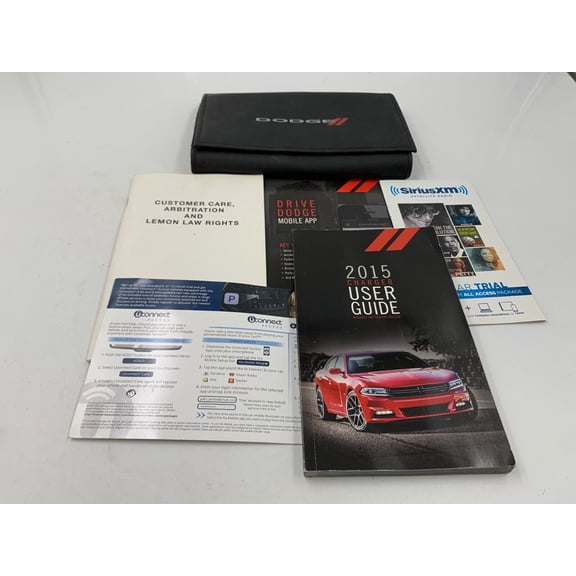 2015 Dodge Charger Owners Manual Handbook Set with Case OEM G01B05056