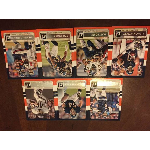 2015 Donruss FB Chicago Bears Base Team Set Mint