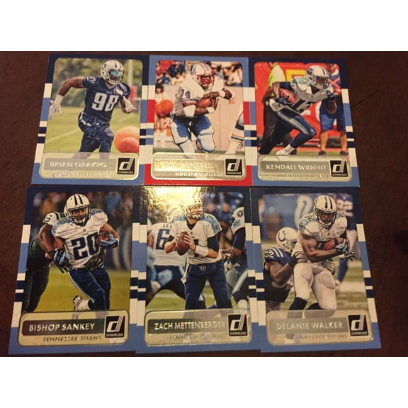 2015 Donruss FB Tennessee Titans Base Team Set Mint