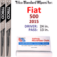 thumbnail image 1 of 2015 Fiat 500 Wiper Blades (Set of 2), 1 of 3