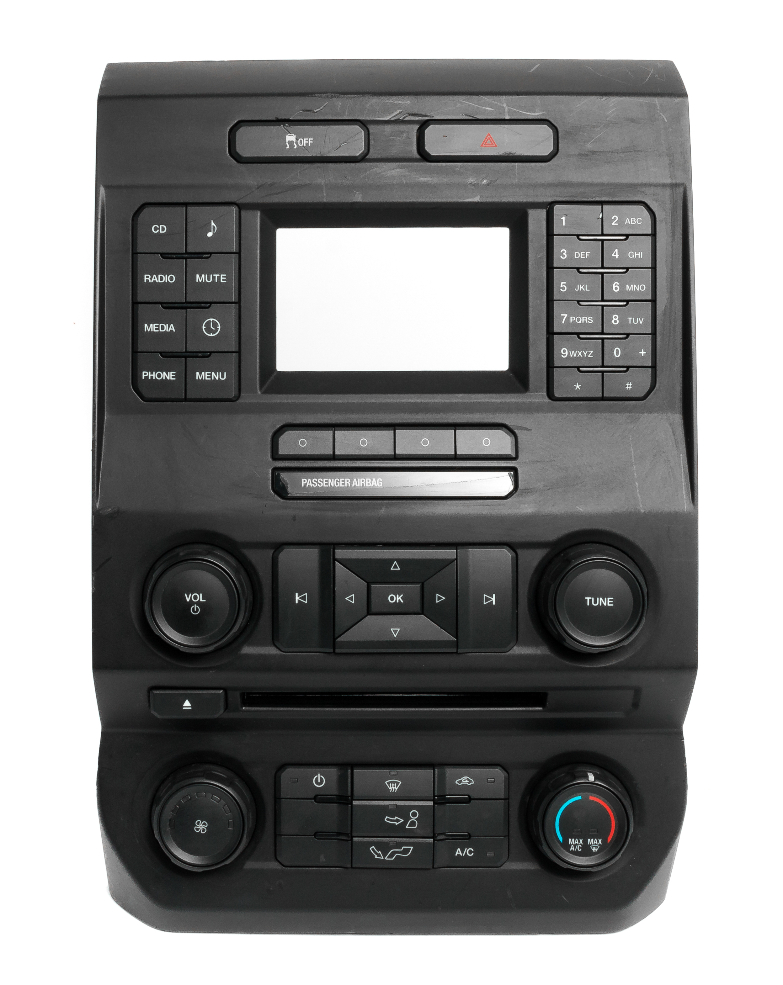 2015 Ford F150 Truck OEM Radio Temperature Control Panel Bezel FL3T