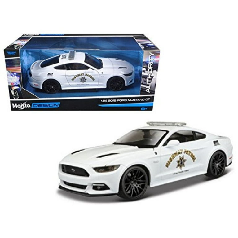 Maisto 2015 Ford Mustang GT 警察車両セット Maisto 32514 2015 Ford Mustang GT 5.0 Highway Patrol Police