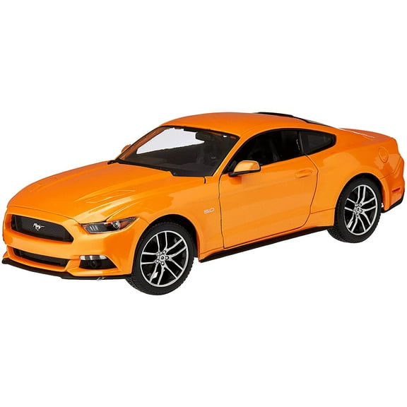 2015 Ford Mustang GT 5.0 Orange Metallic "Special Edition" 1/18 Diecast Model Car by Maisto