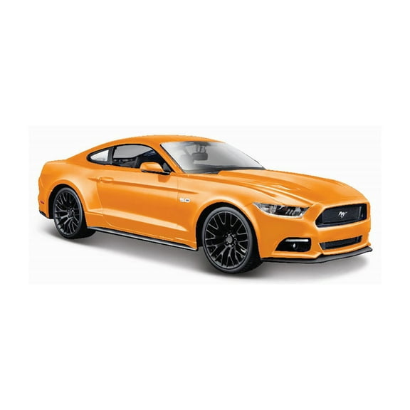2015 Ford Mustang GT, Orange - Maisto 31508OR - 1/24 scale Diecast Model Toy Car