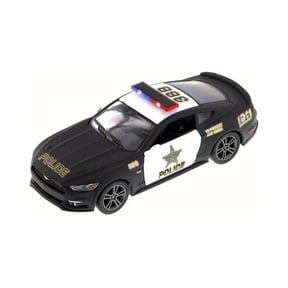 2015 Ford Mustang GT Police, Black - Kinsmart 5386DP - 1/38 Scale Diecast Model Toy Car (Brand New but NO BOX)