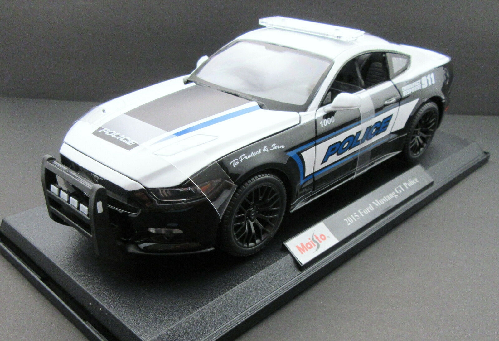 Maisto 2015 Ford Mustang CV ポリスミニカー 2015 Ford Mustang GT - Walmart.com