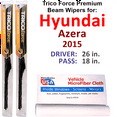 thumbnail image 1 of 2015 Hyundai Azera Performance Beam Wipers (Set of 2), 1 of 3