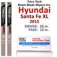 thumbnail image 1 of 2015 Hyundai Santa Fe XL Beam Blade Wipers (Set of 2), 1 of 4