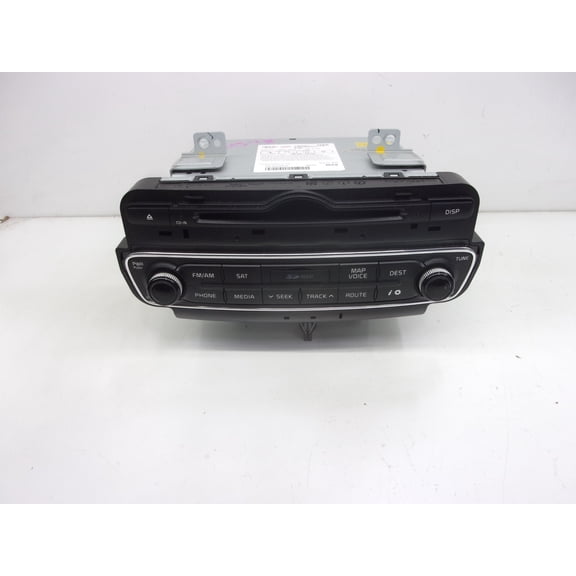 Pre-Owned 2015 Kia Cadenza Bluetooth Satellite Navigation Radio Receiver CD Player OEM - Verify Specific Vehicle Fitment In Description - (Good)
