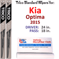 thumbnail image 1 of 2015 Kia Optima Wiper Blades (Set of 2), 1 of 3