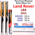 thumbnail image 1 of 2015 Land Rover LR4 Performance Beam Wipers (Set of 3) w/Rear Wiper, 1 of 3