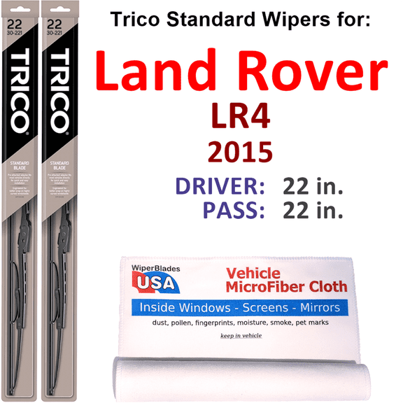 2015 Land Rover LR4 Wiper Blades (Set of 2)