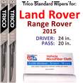 thumbnail image 1 of 2015 Land Rover Range Rover Wiper Blades (Set of 2), 1 of 3