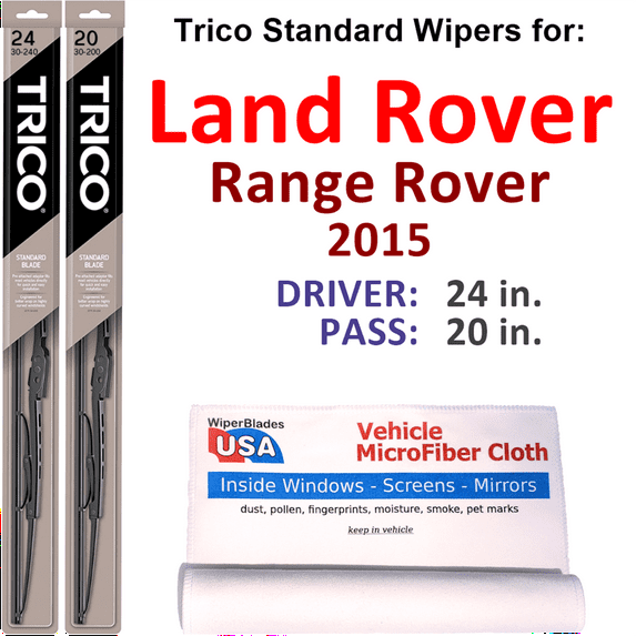2015 Land Rover Range Rover Wiper Blades (Set of 2)