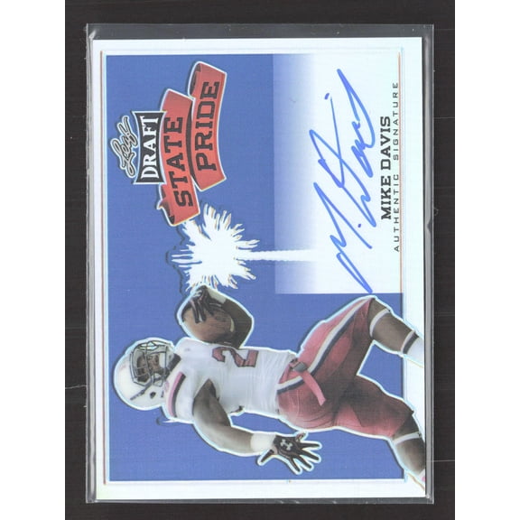 2015 Leaf Draft State Pride Mike Davis #SP-MD1