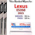 thumbnail image 1 of 2015 Lexus ES350 Wiper Blades (Set of 2), 1 of 3