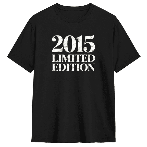 2015 Limited Edition Cool Graphic Tee for Men and Women, Fun Gift Cotton Short Sleeves T-Shirt
