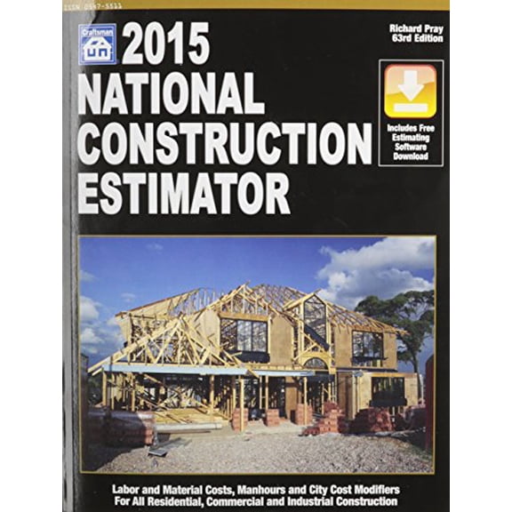 Pre-Owned National Construction Estimator 2015 (Paperback) 1572183063 9781572183063