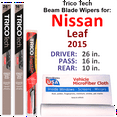 thumbnail image 1 of 2015 Nissan Leaf Beam Blade Wipers (Set of 3) w/Rear Wiper, 1 of 3