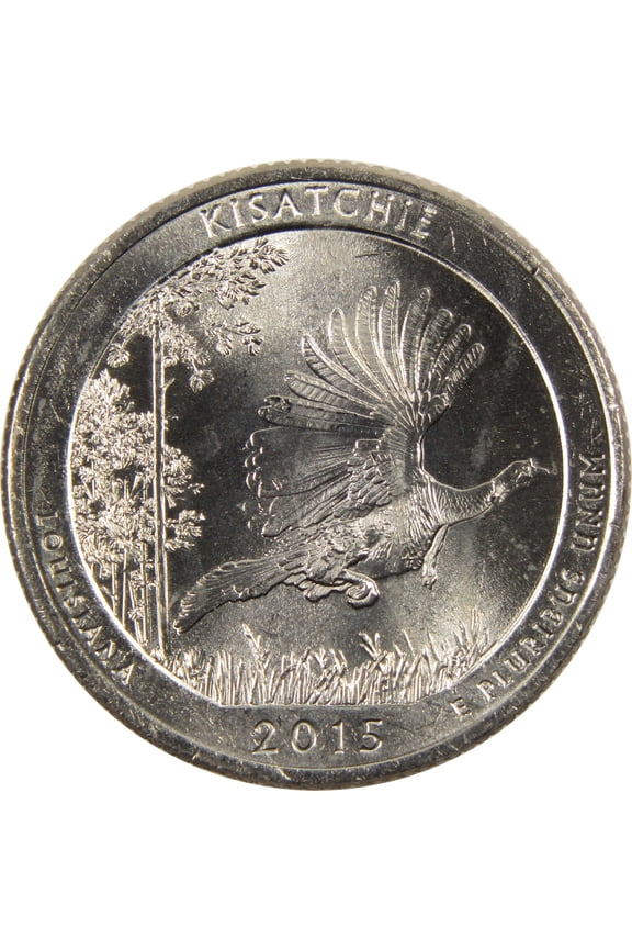 2015 P Kisatchie National Forest Quarter BU Uncirculated Clad 25c Coin