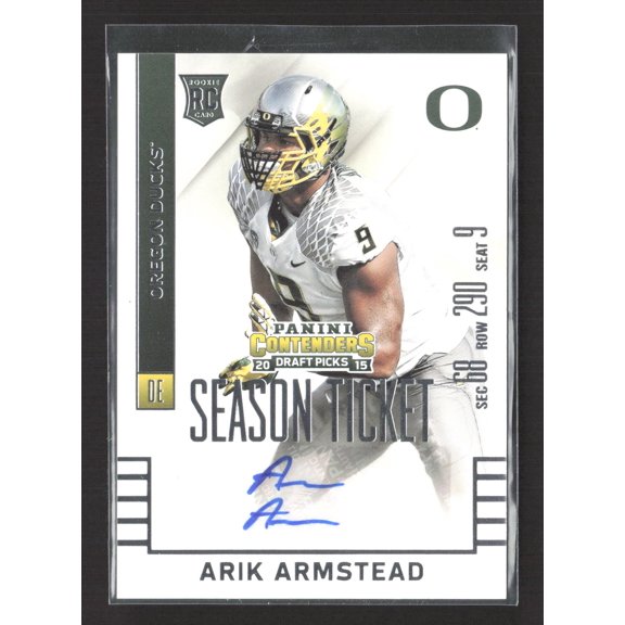 2015 Panini Contenders Draft Picks Arik Armstead #154