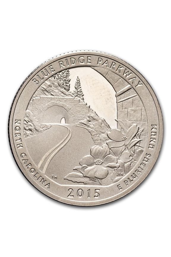 2015-S ATB Quarter Blue Ridge National Historical Gem Proof
