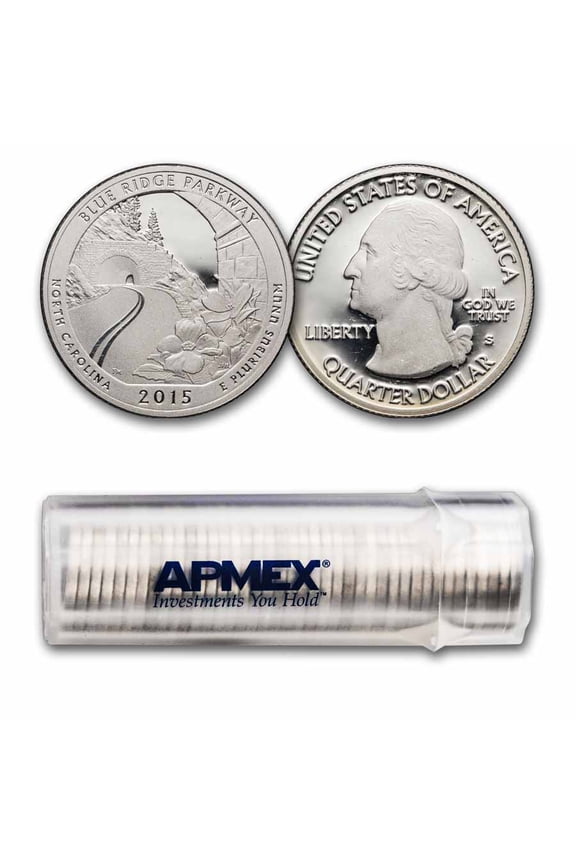 2015-S ATB Quarter Saratoga National 40-Coin Roll Proof (Silver)