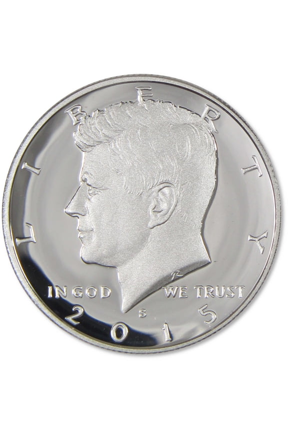 2015 S Kennedy Half Dollar Choice Proof Silver 50c Coin
