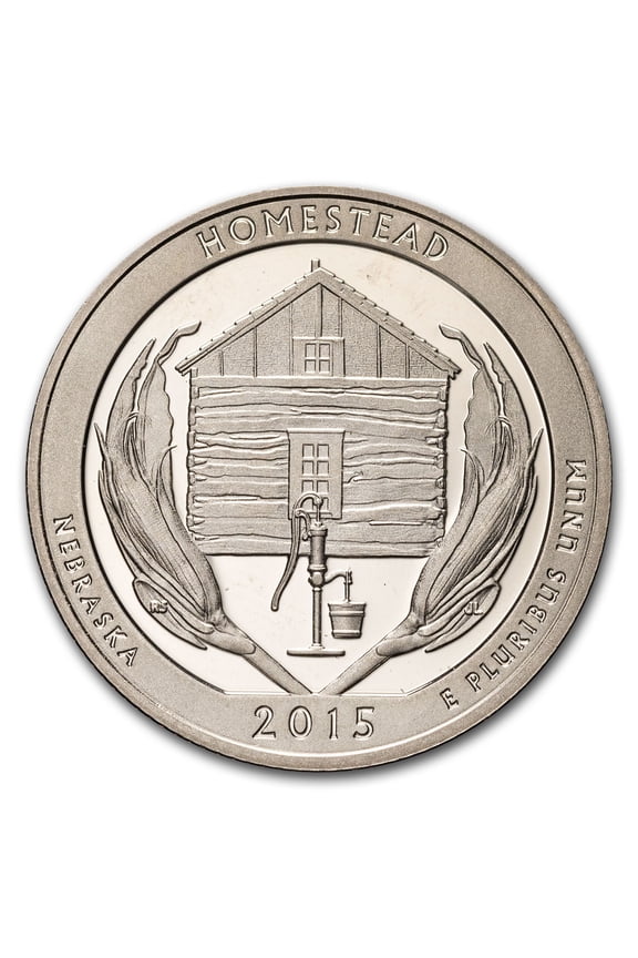 2015-S Quarter ATB Homestead National Monument Gem Proof