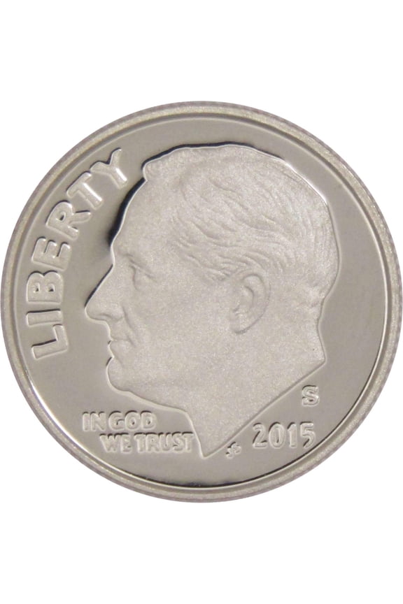 2015 S Roosevelt Dime Choice Proof Clad 10c US Coin Collectible