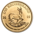 thumbnail image 1 of 2015 South Africa 1/10 oz Gold Krugerrand, 1 of 3