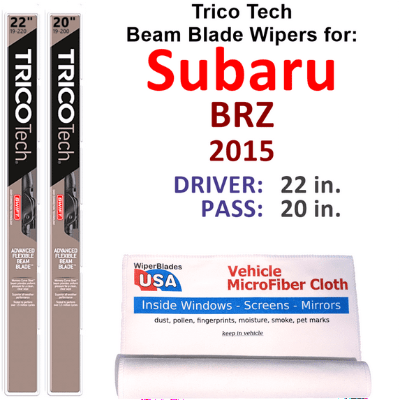 2015 Subaru BRZ Beam Blade Wipers (Set of 2)