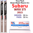thumbnail image 1 of 2015 Subaru WRX STI Beam Blade Wipers (Set of 2), 1 of 3