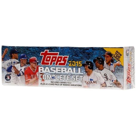 2015 Complete Baseball Trading Card Set with Rookie Variation Pack