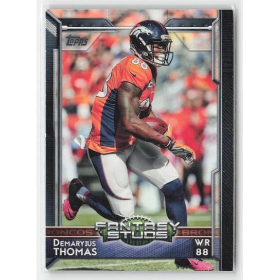 2015 Topps Demaryius Thomas #318 Denver Broncos NFL Football Card Near Mint