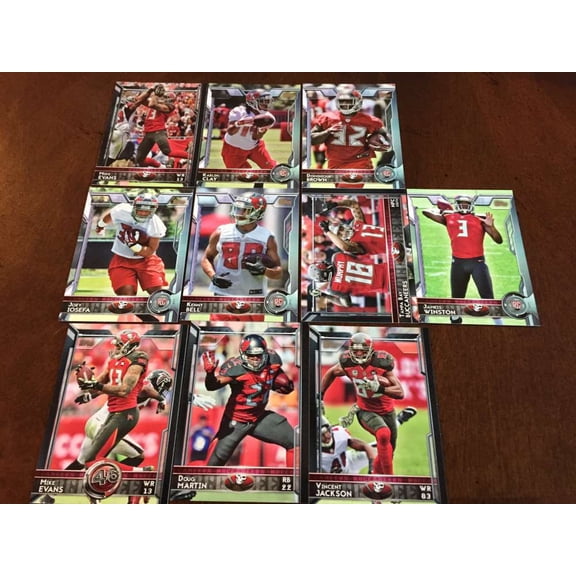 2015 Topps FB Tampa Bay Buccaneers Team Set Winston RC Mint