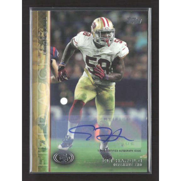 2015 Topps Field Access Eli Harold #9 /99 Autograph