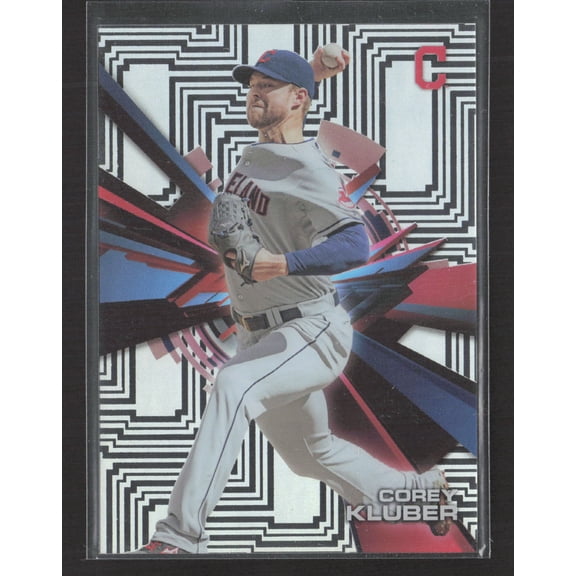 2015 Topps High Tek HT-CKR Corey Kluber Cleveland Indians Baseball Card